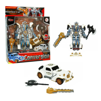 KUT.SESLİ IŞIKLI DÖNÜŞEBİLEN ROBOT-ARABA KUT.SESLİ IŞIKLI DÖNÜŞEBİLEN ROBOT-ARABA