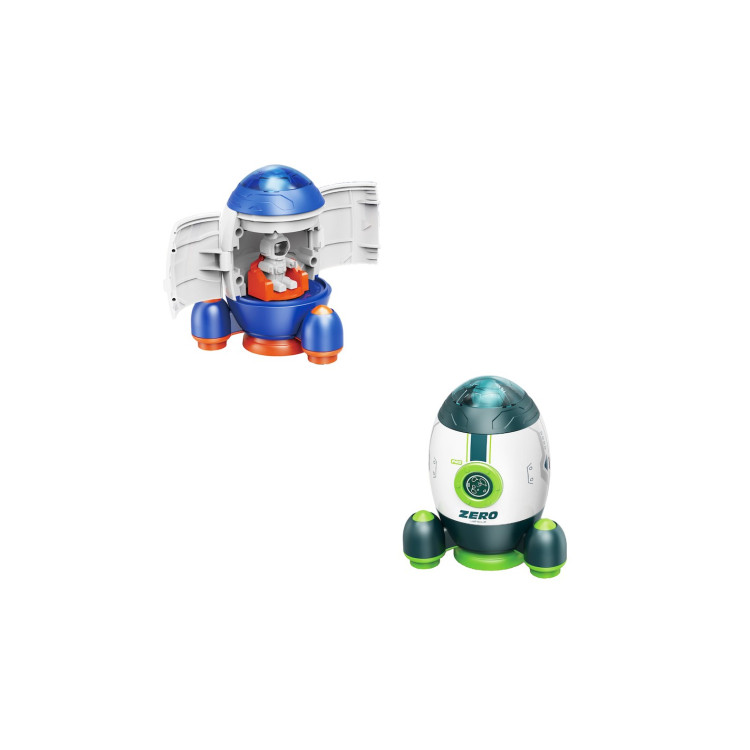 STANDLI Sürtmeli Astronotlu Uzay Roketi