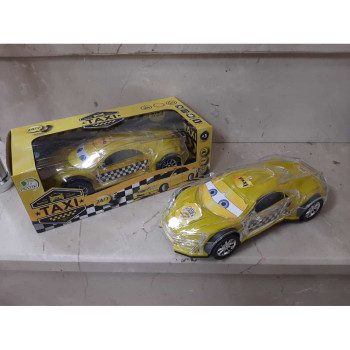 KUT.PİLLİ SESLİ IŞIKLI PARLAK SARI TAKSİ ÇARP-DÖN 23CM KUT.PİLLİ SESLİ IŞIKLI PARLAK SARI TAKSİ ÇARP-DÖN 23CM