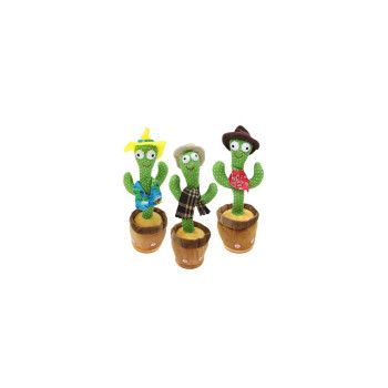 PVC'DE KAKTÜS DANS EDEN ŞARJLI SES KAYIT ÖZELLİKLİ MÜZİKLİ