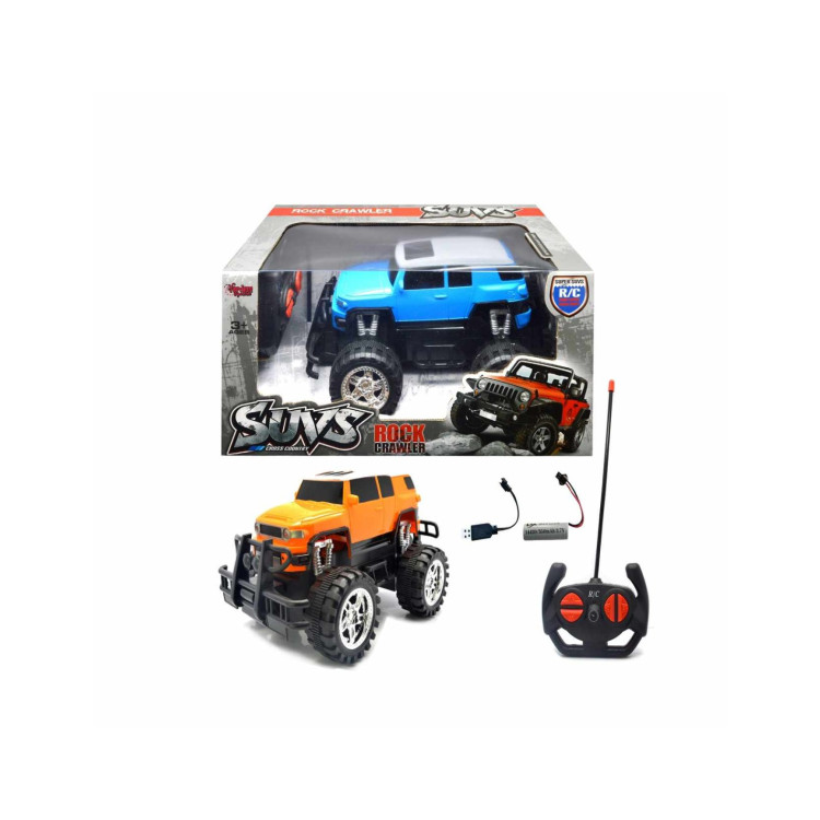 KUT.U/K ŞARJLI 1:18 Rock Crawler Arazi Aracı