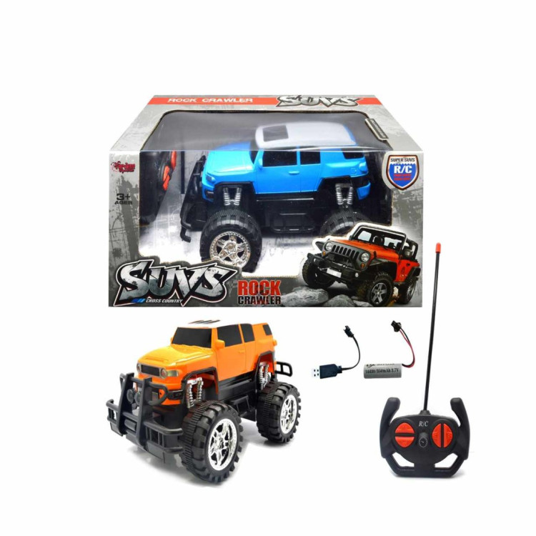 KUT.U/K ŞARJLI 1:18 Rock Crawler Arazi Aracı