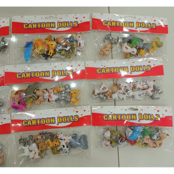 PVC'DE 12 PCS  MİNİ SEVİMLİ HAYVAN FİGÜRLERİ PVC'DE 12 PCS  MİNİ SEVİMLİ HAYVAN FİGÜRLERİ