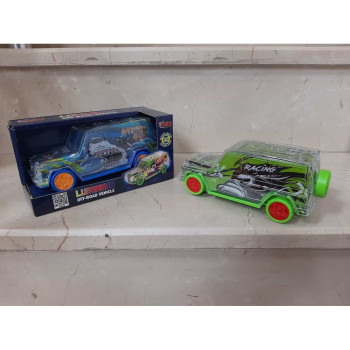 KUT.PİLLİ Işıklı, Müzikli Pilli Çarp Dön Renkli MEKANiK Jeep KUT.PİLLİ Işıklı, Müzikli Pilli Çarp Dön Renkli MEKANiK Jeep