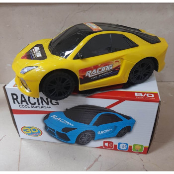 KUT.PİLLİ 3D IŞIKLI SESLİ SPOR ARABA 18CM ÇARP DÖN KUT.PİLLİ 3D IŞIKLI SESLİ SPOR ARABA 18CM ÇARP DÖN