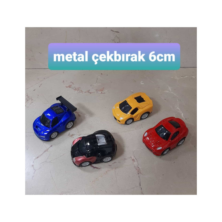 METAL ÇEKBIRAK MİNİ ARAÇLAR 6CM