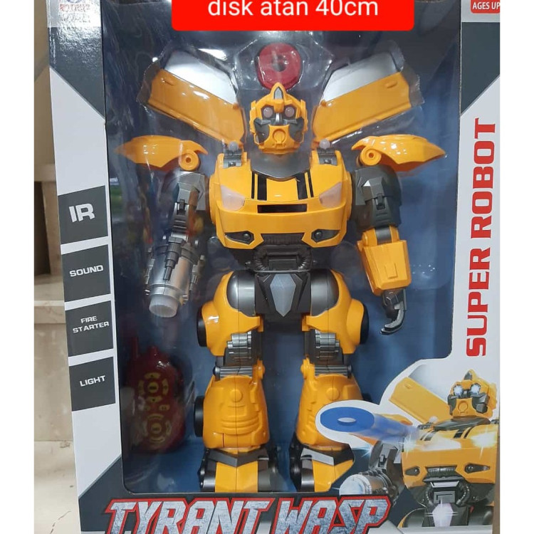 KUT.U/K DİSK ATAN FONKSİYONLU BÜYÜK EŞEK ARISI ROBOT 40CM