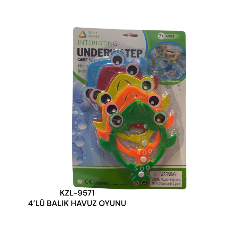 KART. 4LÜ BALIK HAVUZ OYUNU