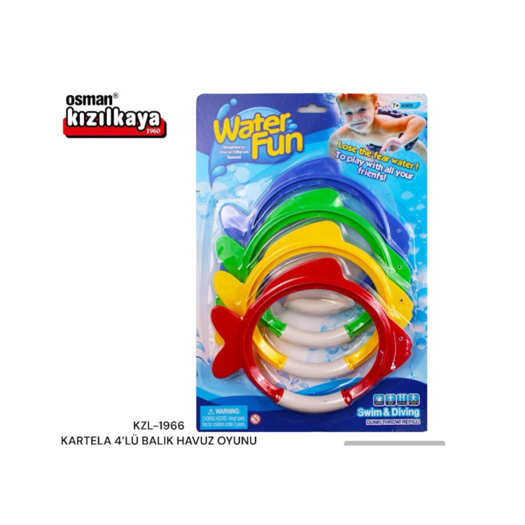 KART. 4LÜ BALIK HAVUZ OYUNU