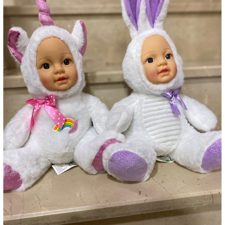 35 CM PELUŞ BEBEK YÜZLÜ ASORTİ