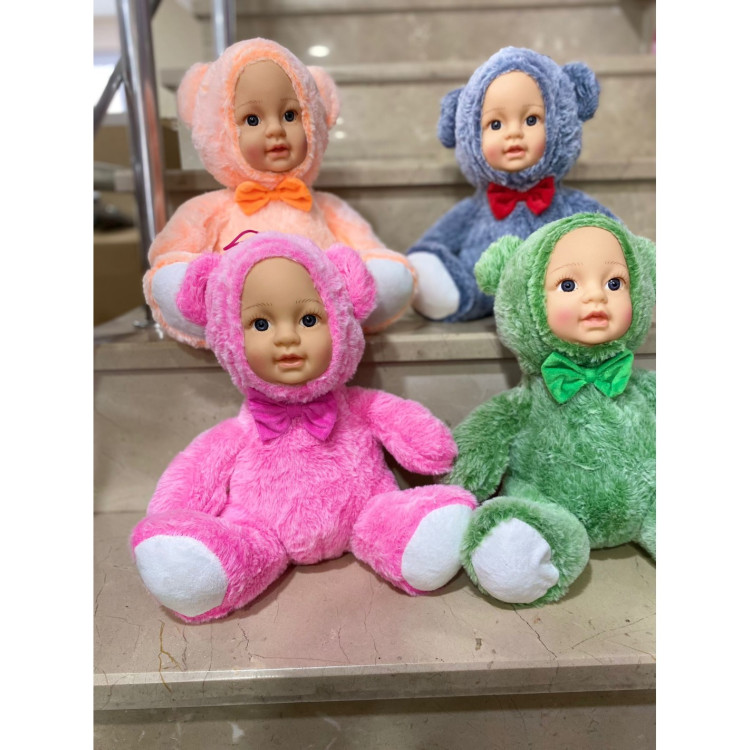 35 CM PELUŞ BEBEK YÜZLÜ AYI -TAVŞAN