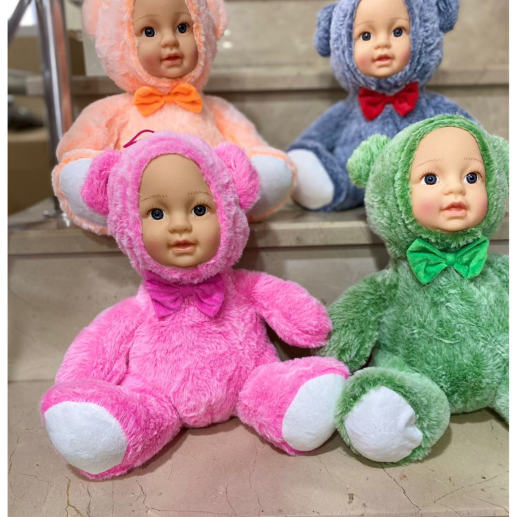 35 CM PELUŞ BEBEK YÜZLÜ AYI -TAVŞAN
