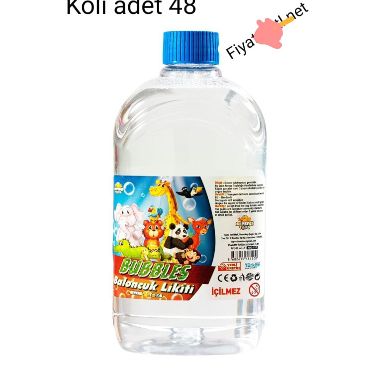 ŞİŞEDE SIVI KÖPÜK 500 ML