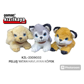 25 CM PELUŞ SESLİ YATAN KÖPEK 25CM 25 CM PELUŞ SESLİ YATAN KÖPEK 25CM