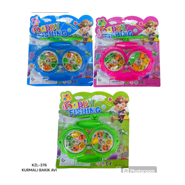 KART.2Lİ KURMALI BALIK OYUNU SET 12 BALIKLI