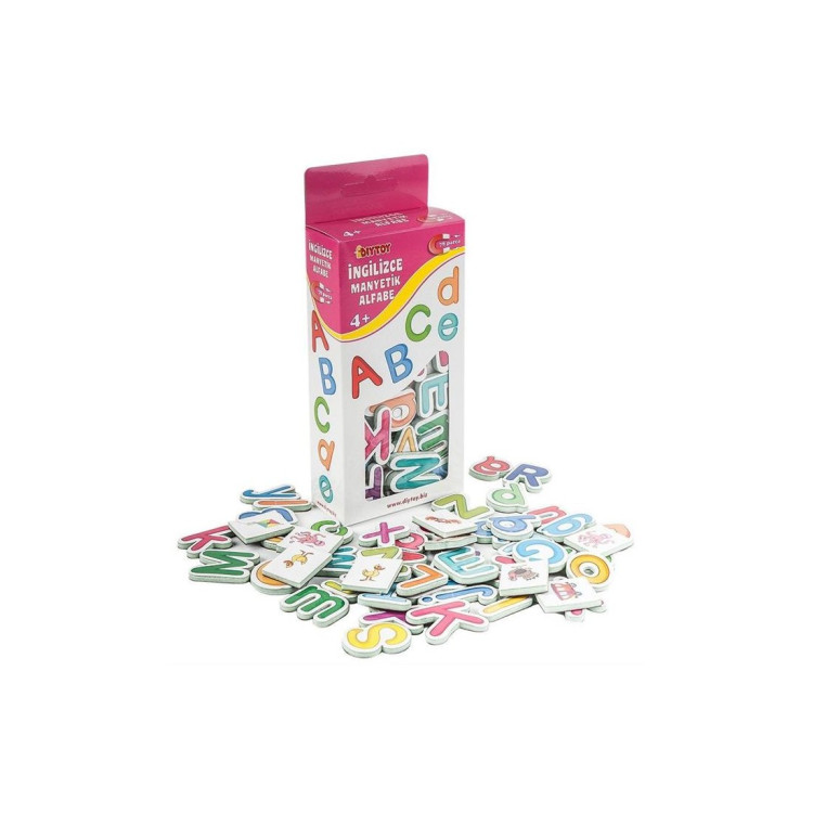 KUT.MANYETİK ALFABE TR-İNGİLİZCE 66PCS