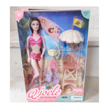 KUT.DENİZ AKSESUARLI EKLEMLİ BARBİE BEBEK SET KUT.DENİZ AKSESUARLI EKLEMLİ BARBİE BEBEK SET