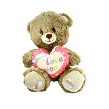 Peluş 30 Cm Kalpli Ayı ( Love You) Peluş 30 Cm Kalpli Ayı ( Love You)