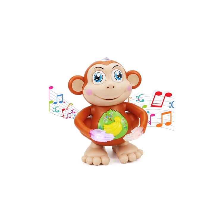 KUT. KUKULİ PİLLİ MÜZİKLİ IŞIKLI HAREKETLİ  20CM