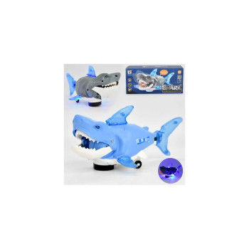 KUT.PİLLİ HAREKETLİ KÖPEK BALIĞI ÇARP DÖN 30CM KUT.PİLLİ HAREKETLİ KÖPEK BALIĞI ÇARP DÖN 30CM