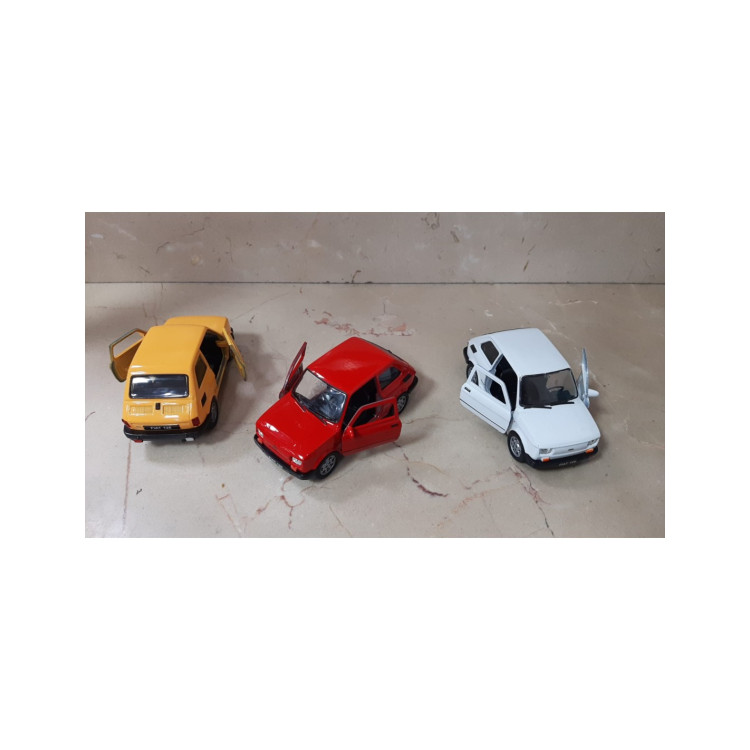 WELLY METAL ÇEKBIRAK FİAT 126  KAPILARI AÇILIR  10CM