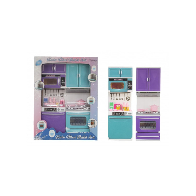 KUT.2Lİ MODERN KARLAR ÜLKESİ MUTFAK SET