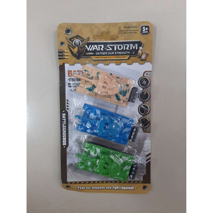 KART.3LÜ ÇEKBIRAK TANK 9CM