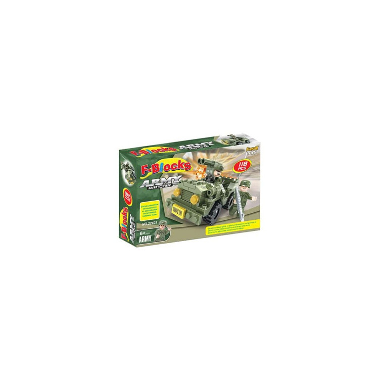 KUT.118 PCS ASKERİ ARAÇ  LEGO