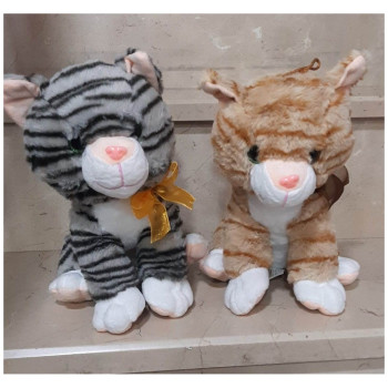 28 Cm SESLİ Tekir Kedi Peluş 28 Cm SESLİ Tekir Kedi Peluş