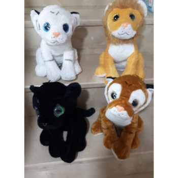 35 Cm Peluş iri gözlü Yabani Hayvanlar 35 Cm Peluş iri gözlü Yabani Hayvanlar