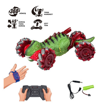 KUT.U/K Bilekten Kontrol Şarjlı 2.4G Dinazor Araba KUT.U/K Bilekten Kontrol Şarjlı 2.4G Dinazor Araba