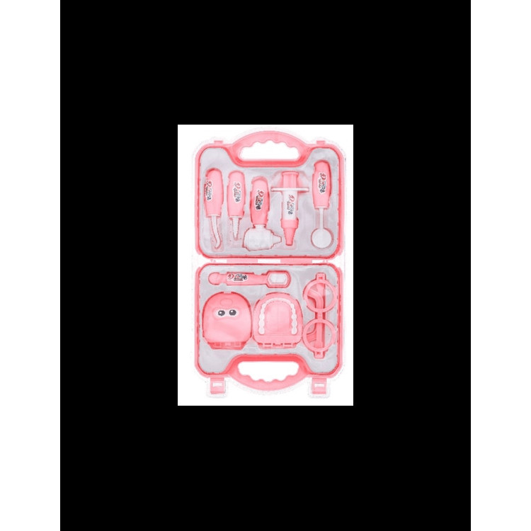 AÇIK ÇANTALI AĞIZLI DİŞÇİ KIZ SETİ