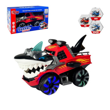 KUT.PİLLİ Işıklı, Müzikli Hareketli Köpek Balığı Araba KUT.PİLLİ Işıklı, Müzikli Hareketli Köpek Balığı Araba