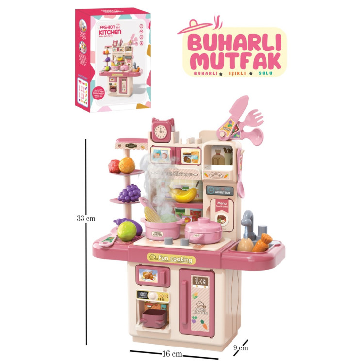 KUT.PİLLİ BUHARLI TEZGAHLI MUTFAK SET