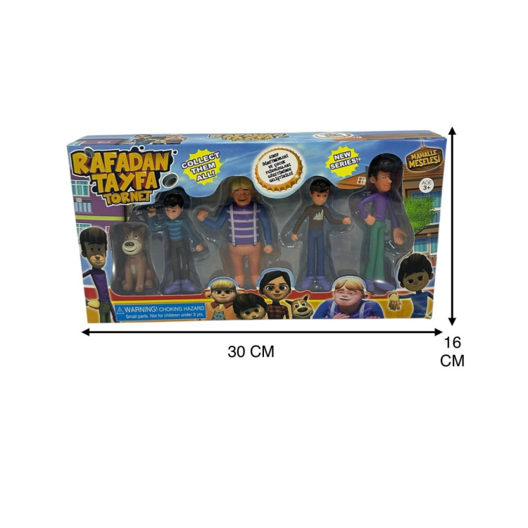 KUT.5Lİ RAFADAN TAYFA KARAKTER SET