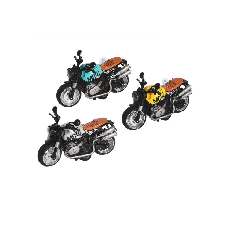 STANDLI METAL Çek Bırak Sesli ve Işıklı  Motosiklet