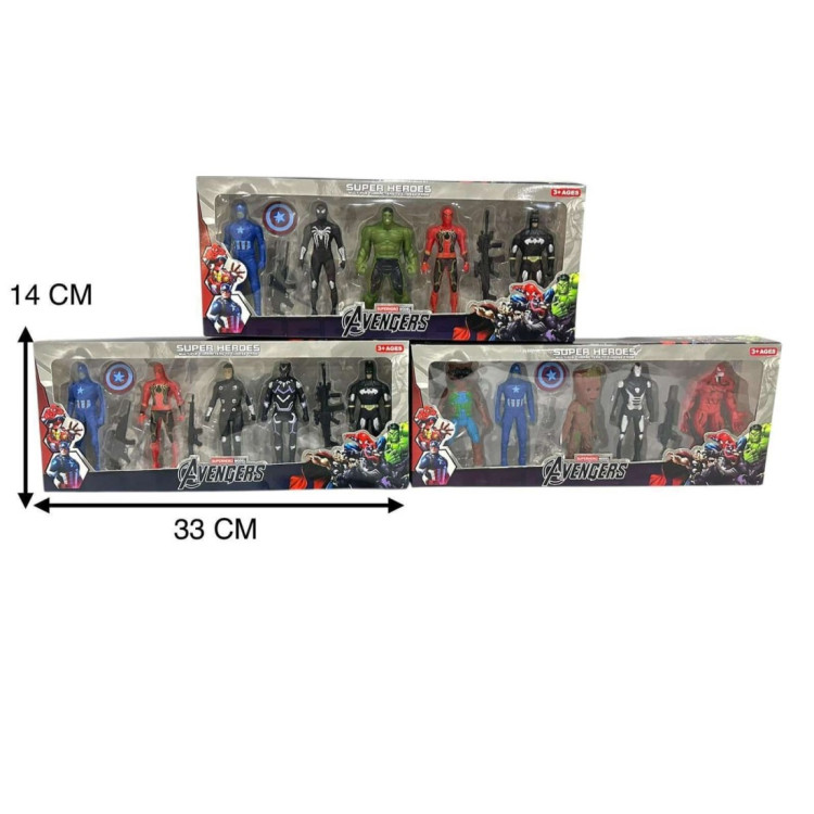 KUT.5Lİ KARAKTER SET  10CM