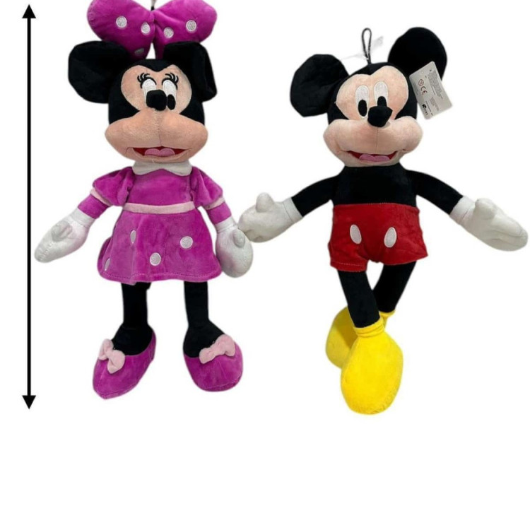50 CM MİCKEY - MİNNE MOUSE PELUŞ