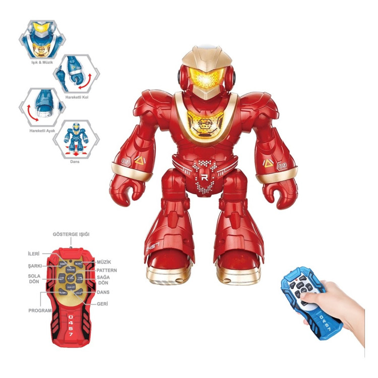 KUT.U/K ROBOT Dansçı İnteraktif  Işıklı Ve Sesli