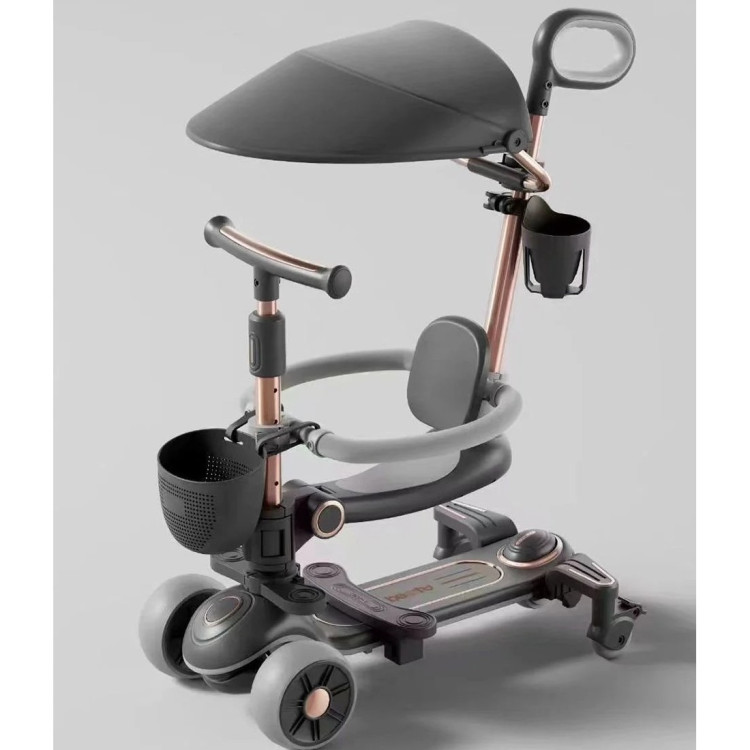 KUT.3 İN1 SCOOTER IŞIKLI SESLİ OTURAKLI TENTELİ