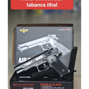 KUT. METAL TABANCA BONCUK ATAR İTHAL KALİTELİ KUT. METAL TABANCA BONCUK ATAR İTHAL KALİTELİ