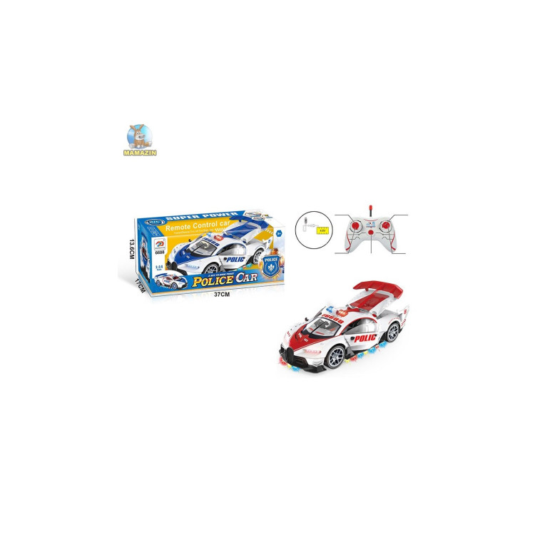 Kut. u/k şarjlı polis arabası kapıları BAGAJ açılır