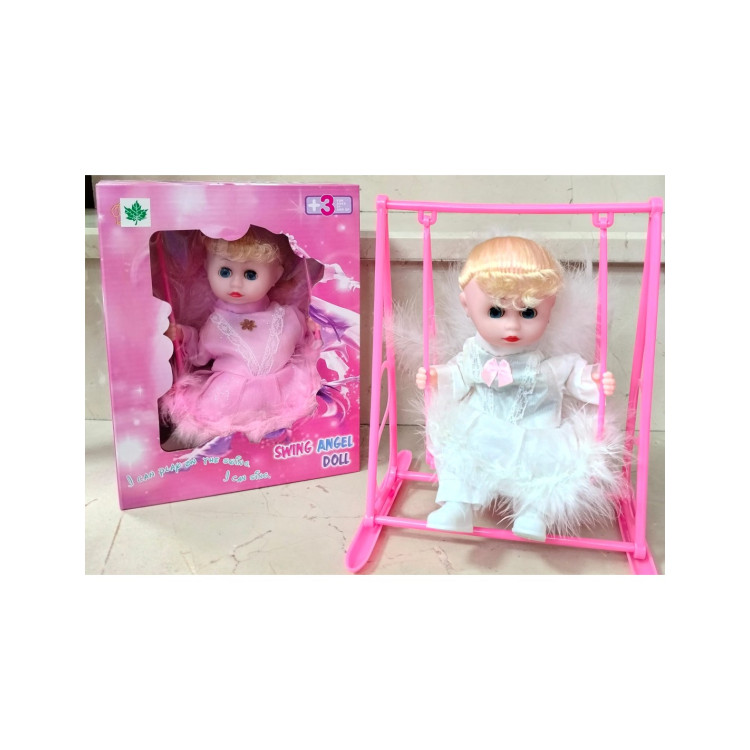 KUT. PİLLİ SALINCAK BEBEKLİ MÜZİKLİ IŞIKLI