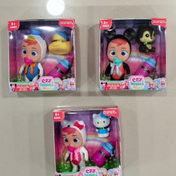 KUT.CRY BABİES AKSESUARLI 12CM KUT.CRY BABİES AKSESUARLI 12CM