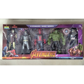 KUT.5 Lİ AVANGERS KARAKTER SET IŞIKLI KUT.5 Lİ AVANGERS KARAKTER SET IŞIKLI