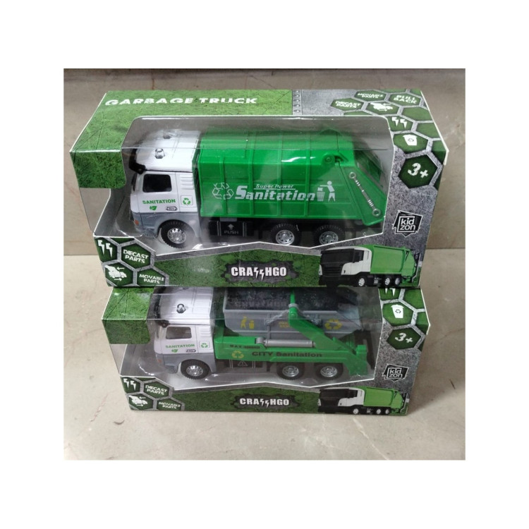 KUT.METAL ÇEKBIRAK ÇÖP ARABASI 14CM