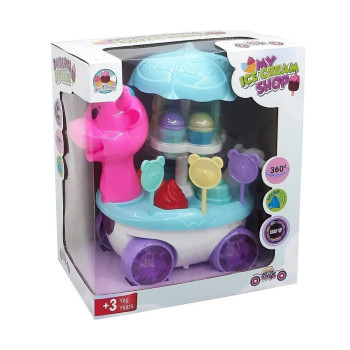 KUT.PİLLİ DONDURMA ARABASI SESLİ IŞIKLI ÇARP-DÖN KUT.PİLLİ DONDURMA ARABASI SESLİ IŞIKLI ÇARP-DÖN