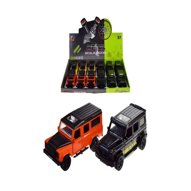 STAND DA METAL ÇEKBIRAK SAFARİ JEEP 12CM KAPILARI AÇILIR