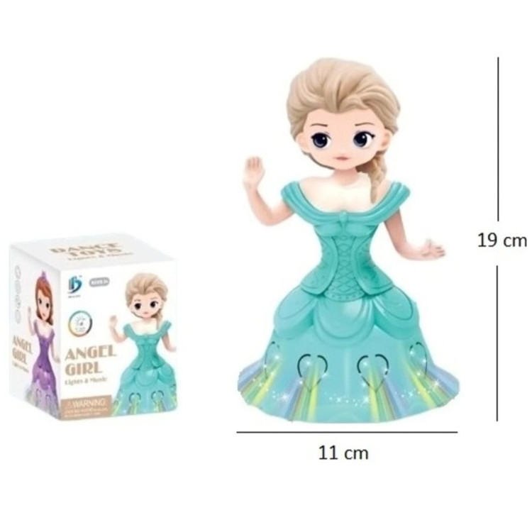 KUT.PİLLİ FROZEN BEBEK HAREKETLİ SESLİ  ÇARP-DÖN
