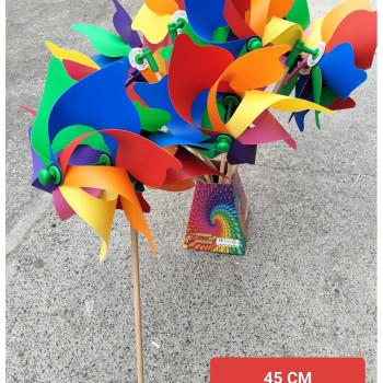 45 CM ÇAP 7 KANATLI BAHÇE RÜZGAR GÜLÜ 45 CM ÇAP 7 KANATLI BAHÇE RÜZGAR GÜLÜ